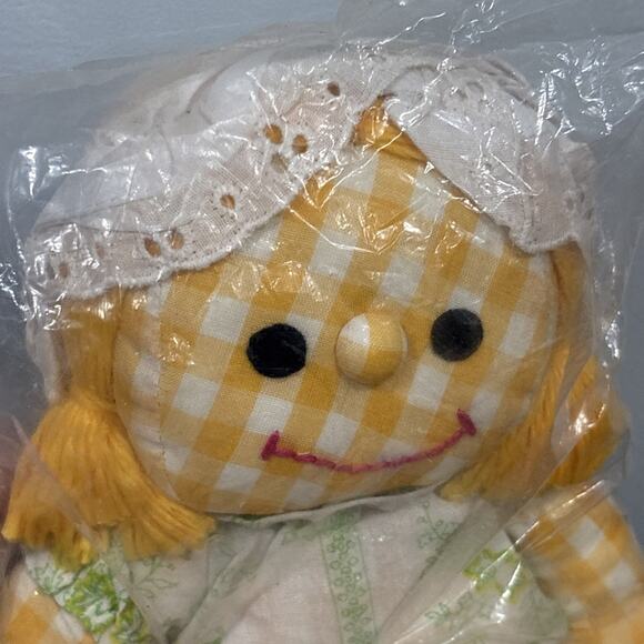 Romper Room “Sweet Dreams Abigail” Doll – Yellow White Gingham Dress – Vintage - Picture 3 of 10